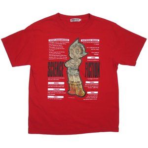Vintage Astro Boy Holographic 3D T-shirt Size S Japan